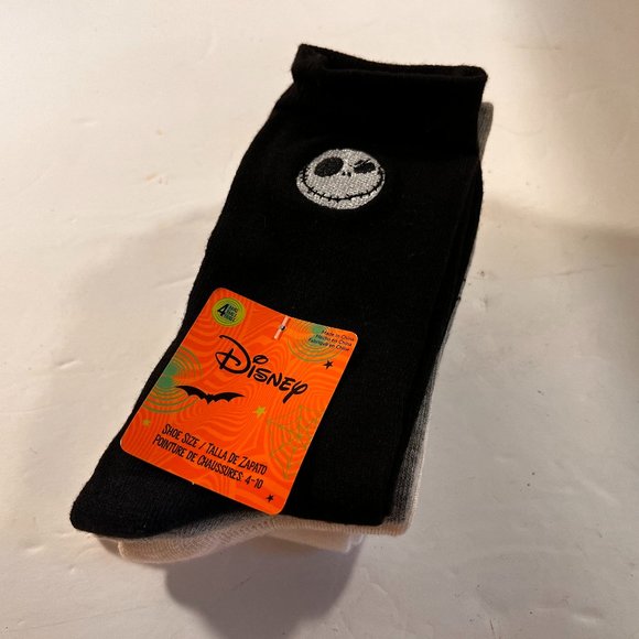 Disney Accessories Nightmare Before Christmas Socks Womens Size 4